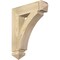 Ekena Millwork Thorton Arts & Crafts Rough Sawn Bracket, Douglas Fir, 4"W x 18"D x 22"H BKT04X18X22THR03RDF - alternate 1